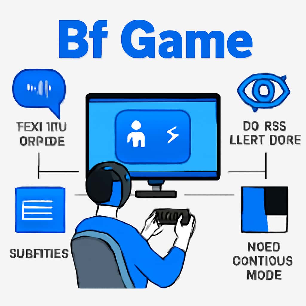 Diagram illustrating accessibility features in Bf Game.