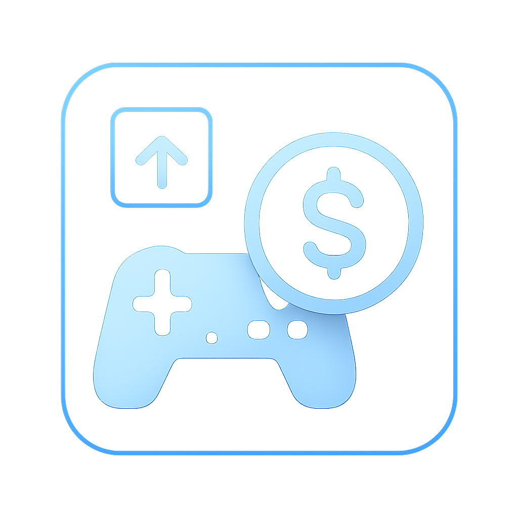 Icon representing Bf Game platform's evolution.