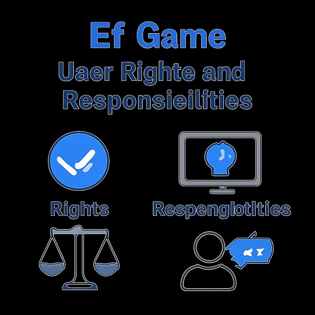 An educational diagram outlining the responsibilities of users in Bf Game.