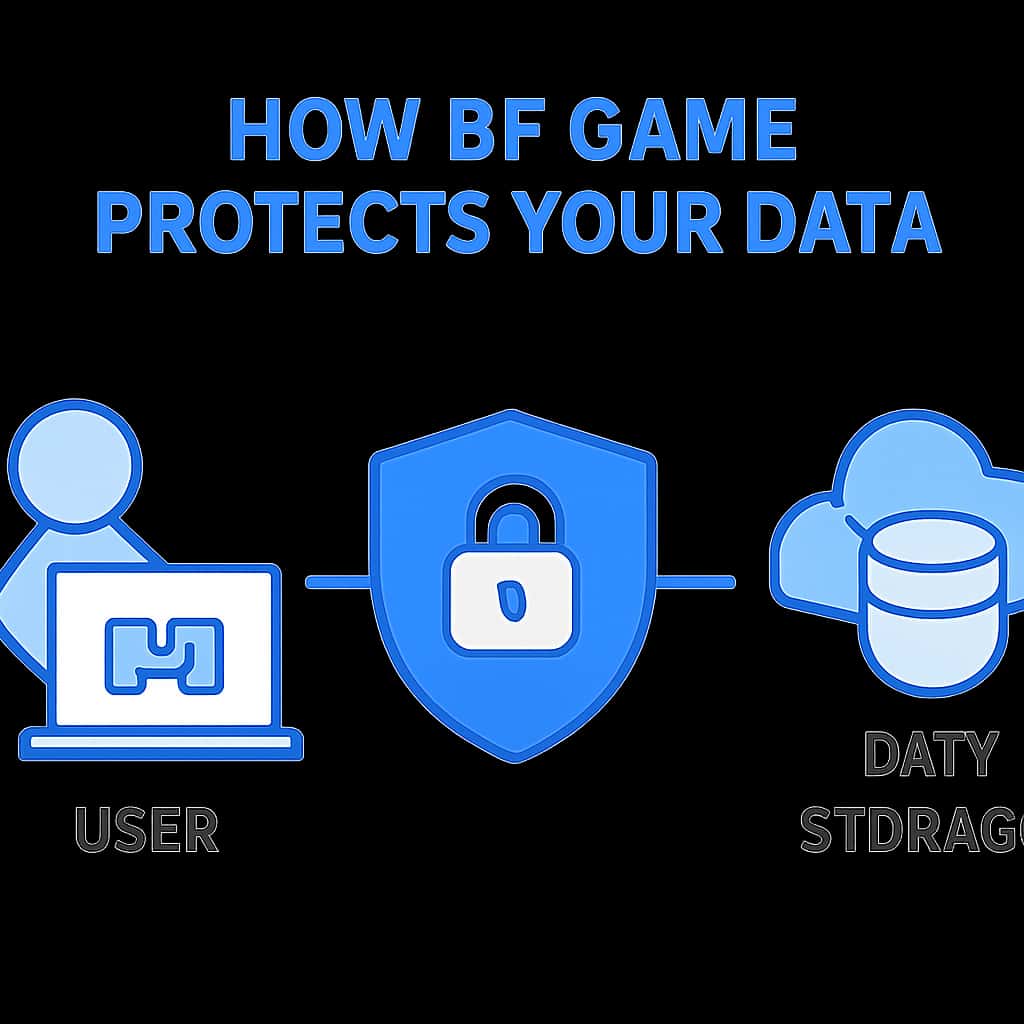 An educational diagram showcasing data protection strategies of Bf Game.