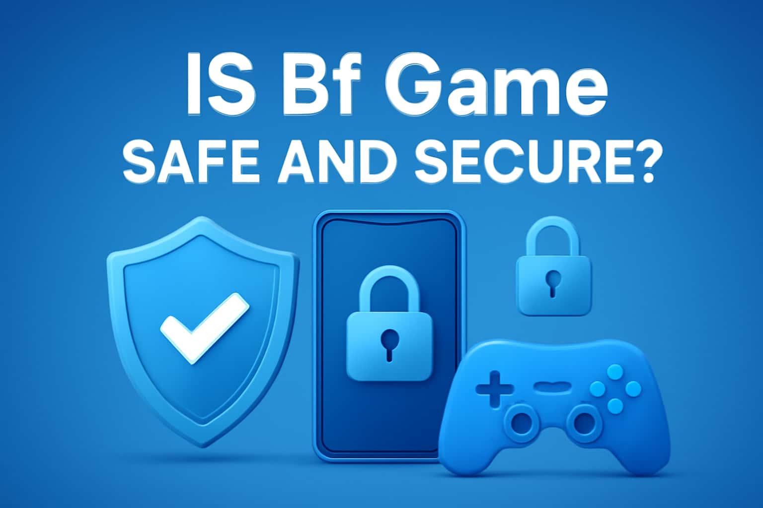 A futuristic representation of safety in Bf Game, showcasing security measures.