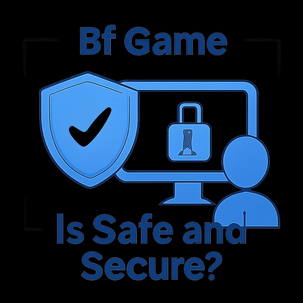 An educational illustration of Bf Game's security features.