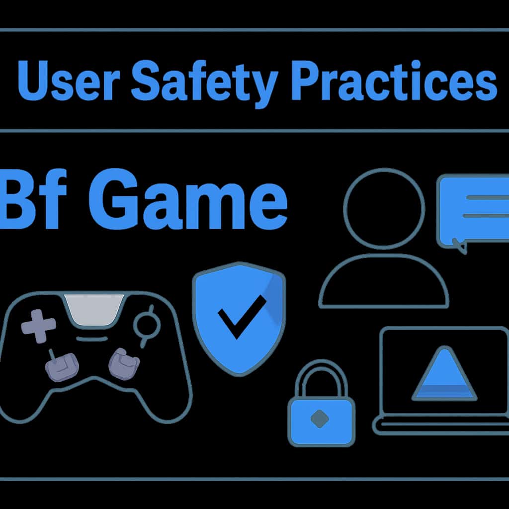 Illustration of user safety measures in Bf Game.